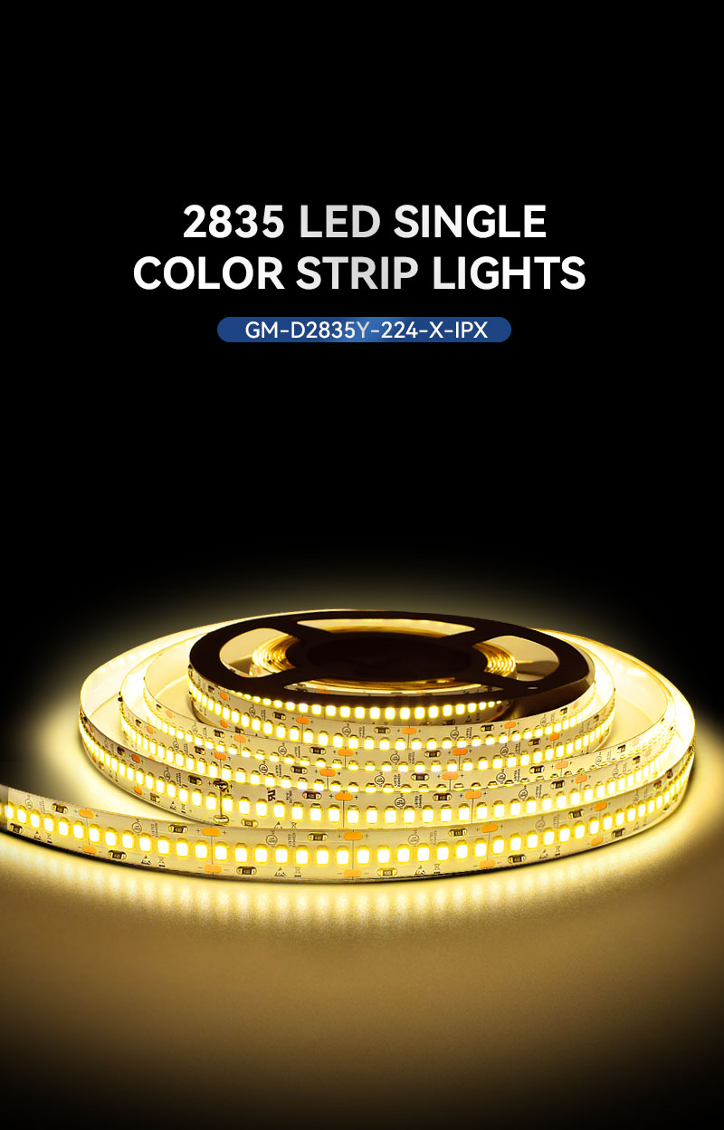 Waterproof 2835 LED Single Color Strip Lights