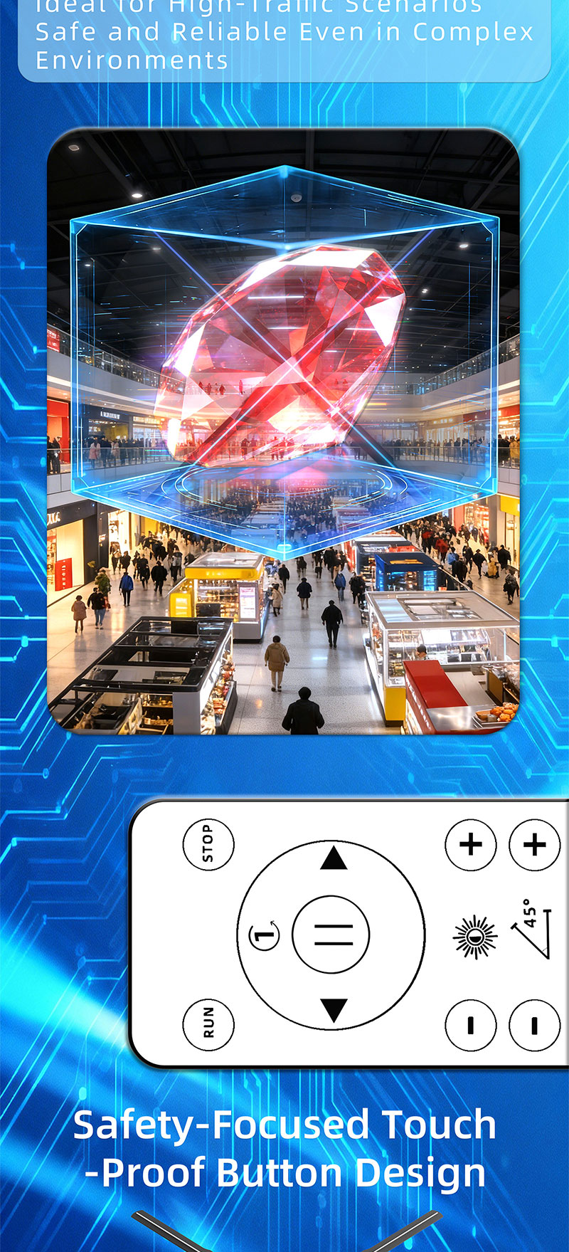 Wholesale Holographic Fans