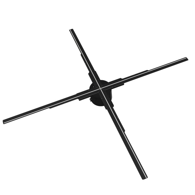 P52 3D Holographic Fan 52cm display 614 LEDs 2000x1228 resolution floating ads