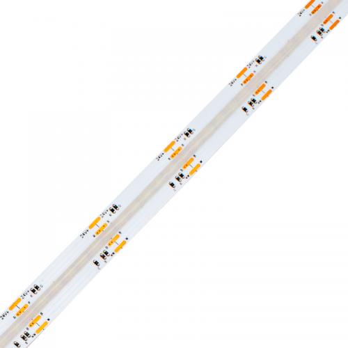 High density 5 color COB strip 24V 840 LEDs/m smooth even light